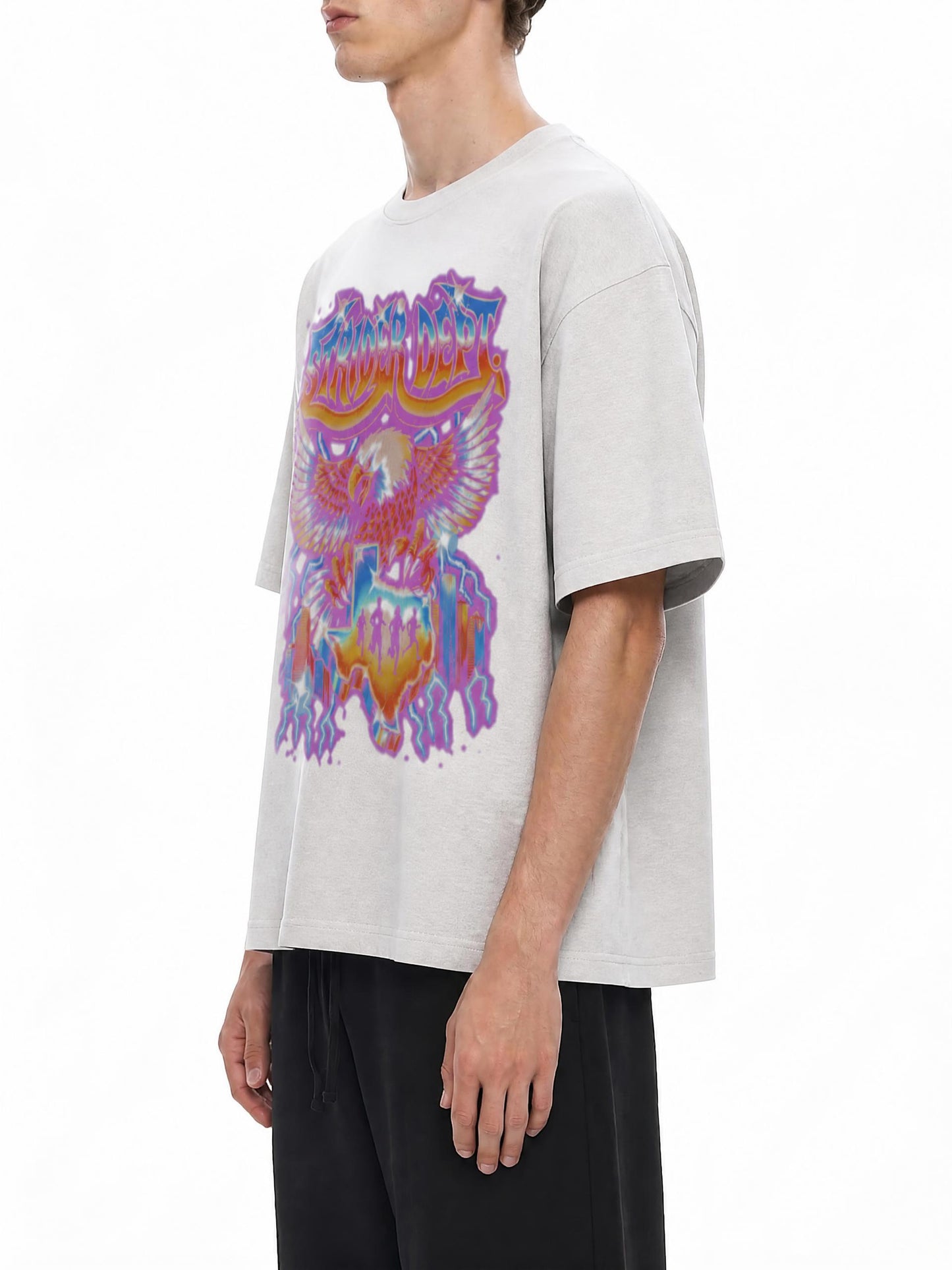Strider Dept. Rock Tee Enzyme Washed
