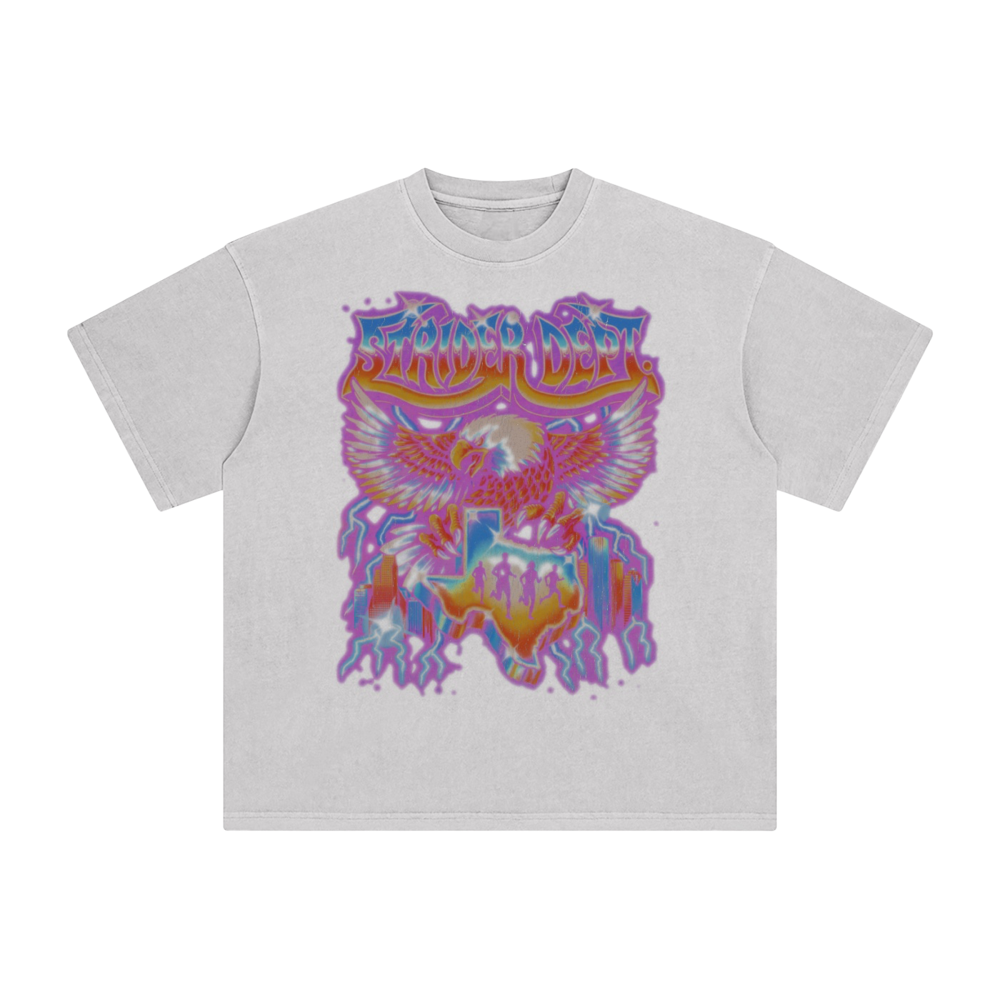 Strider Dept. Rock Tee Enzyme Washed